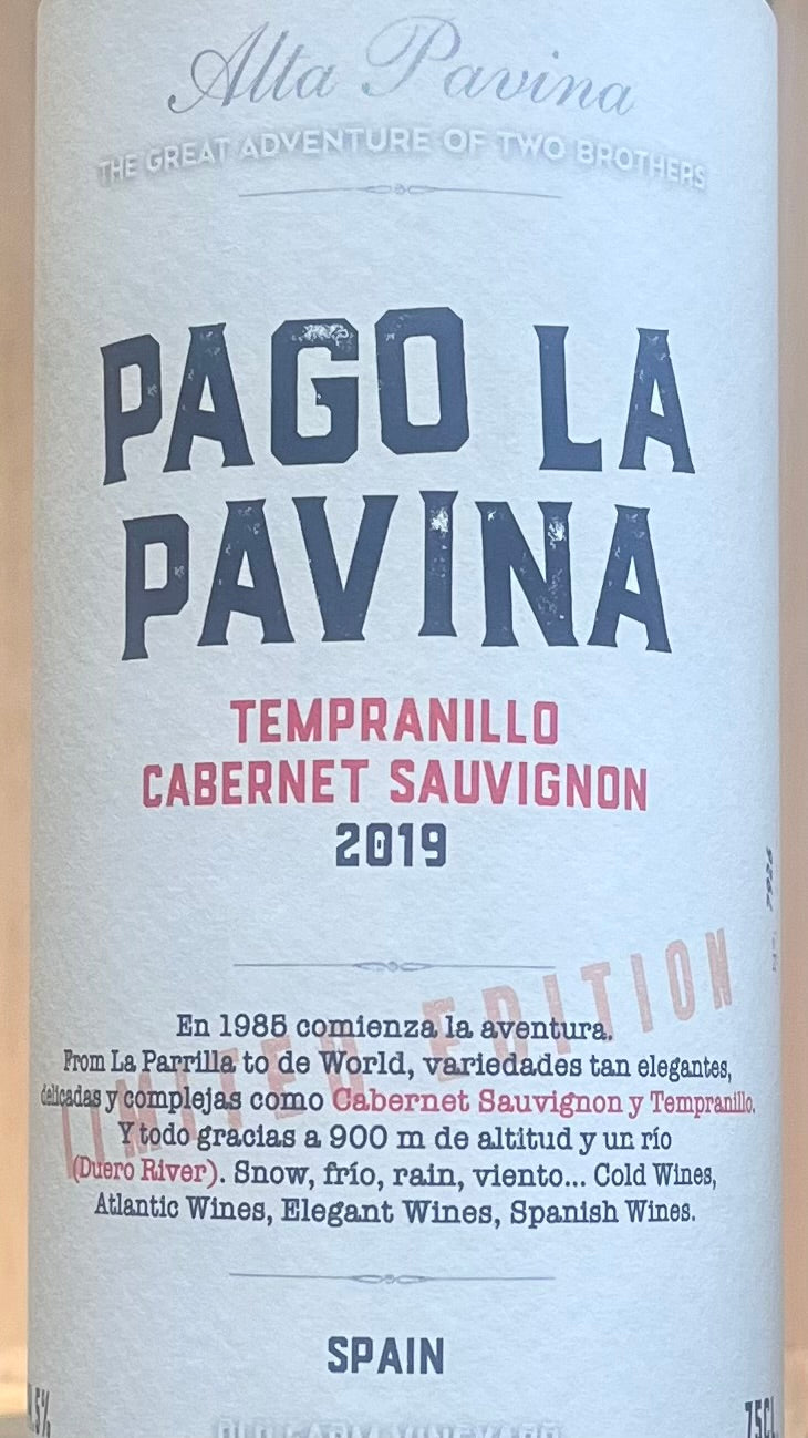 2019 Pago La Pavina Alta Blend Red