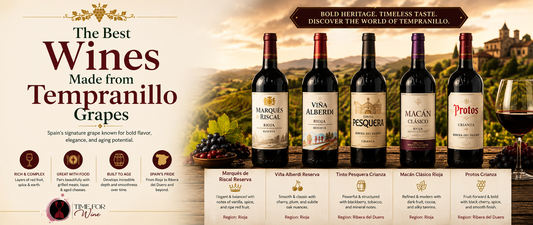 The Best Wines Made from Tempranillo Grapes