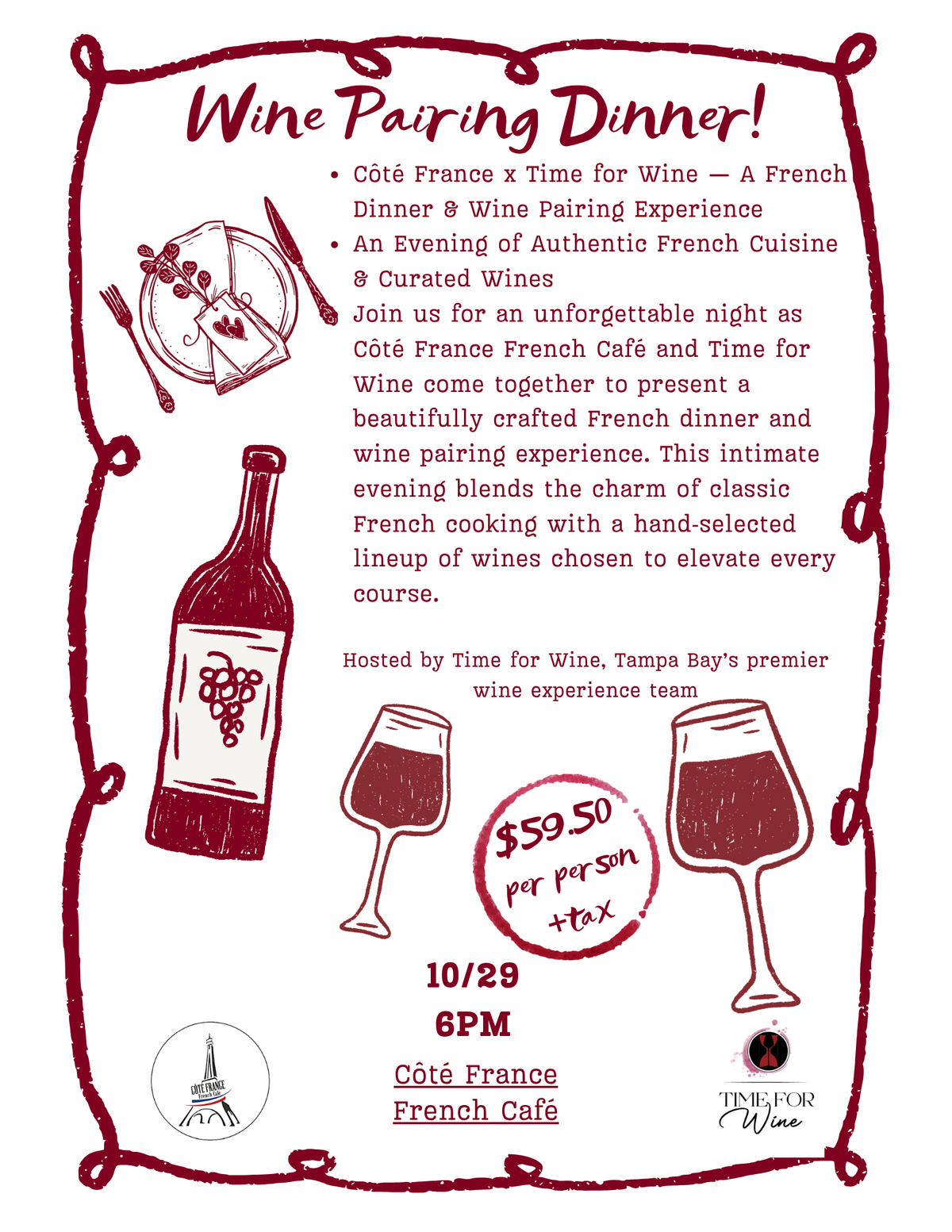Wine Pairing Dinner