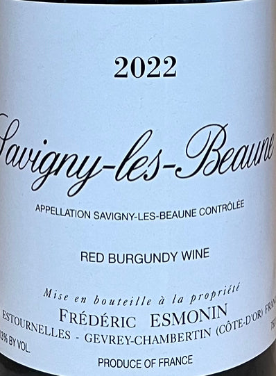 2022 Frederic Esmonin - Savigny les Beaune Burgundy Pinot Noir