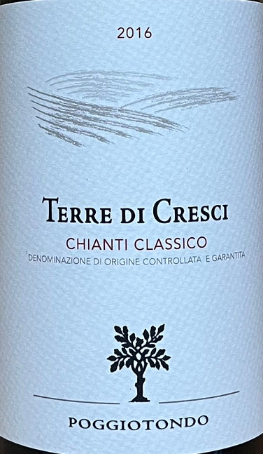 2016 Terre Di Cresci Chianti Classico Poggiotondo DOCG