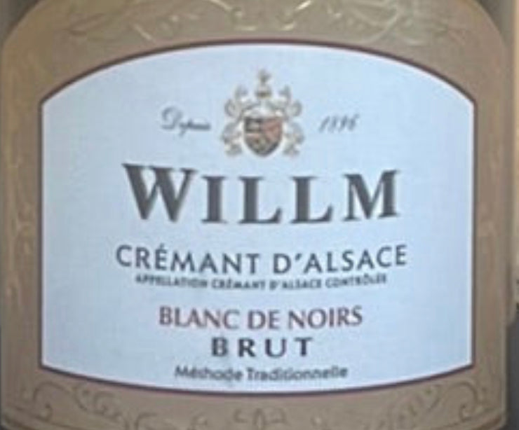 NV Willm Cremant d'Alsace Blanc de Noirs Brut