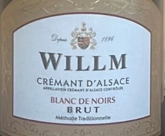 NV Willm Cremant d'Alsace Blanc de Noirs Brut