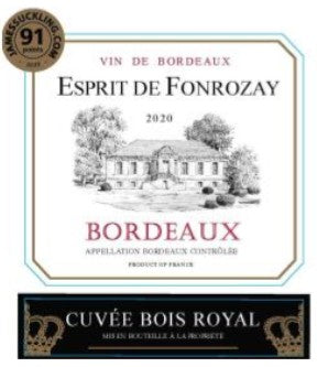Esprit de Fonrozay - Cuvee Bois Royal 2022