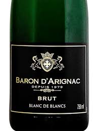NV Baron D'Arignac, Blanc de Blancs Brut Sparkling