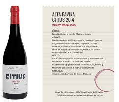 2018 Alta Pavina Estate Citius Pinot Noir